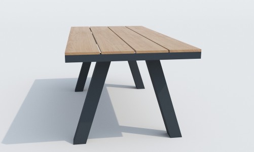 IdealPatio - Стол Ideal Patio Mirra 180 Цвет: карбон Стол Ideal Patio Mirra 180 Цвет: карбон