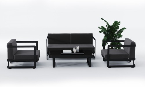 Лаунж зона Gardenini Villino Dark