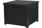 Keter - Стол-сундук Keter Cube Rattan 208 л графит Стол-сундук Keter Cube Rattan 208 л графит