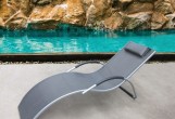 Lite - Шезлонг Lite Rossa Silver Black Шезлонг Lite Rossa Silver Black