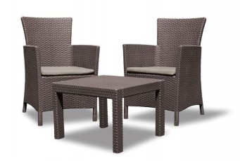 Лаунж зона Keter Rosario balcony set капучино