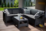 Keter - Лаунж зона Keter Corfu Relax set графит Лаунж зона Keter Corfu Relax set графит