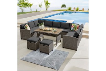 Комплект мебели из искусственного ротанга Lite Vatta Grey