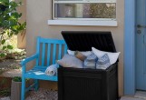 Keter - Стол-сундук Keter Cube Rattan 208 л коричневый Стол-сундук Keter Cube Rattan 208 л коричневый