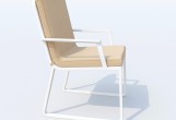 IdealPatio - Обеденная группа Ideal Patio Tella Alba 200 Цвет: белый, бежевый Обеденная группа Ideal Patio Tella Alba 200 Цвет: белый, бежевый
