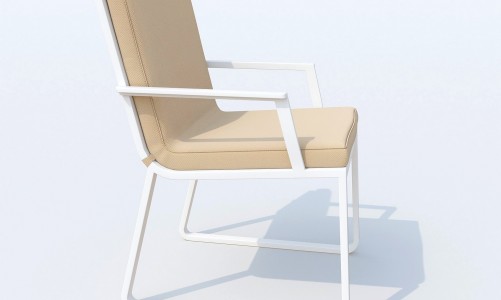 IdealPatio - Обеденная группа Ideal Patio Tella Alba 200 Цвет: белый, бежевый Обеденная группа Ideal Patio Tella Alba 200 Цвет: белый, бежевый