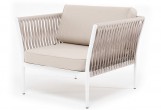 4SIS - Кресло 4SIS Касабланка Цвет: светло-серый RAL7035, серо-коричневый, Savana ivory Кресло 4SIS Касабланка Цвет: светло-серый RAL7035, серо-коричневый, Savana ivory
