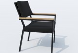 IdealPatio - Обеденная группа Ideal Patio Cana Bonta 220 Цвет: карбон, чёрный Обеденная группа Ideal Patio Cana Bonta 220 Цвет: карбон, чёрный