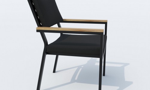 IdealPatio - Обеденная группа Ideal Patio Cana Bonta 220 Цвет: карбон, чёрный Обеденная группа Ideal Patio Cana Bonta 220 Цвет: карбон, чёрный