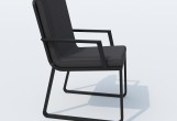 IdealPatio - Обеденная группа Ideal Patio Tella Alba 180 Цвет: карбон, чёрный Обеденная группа Ideal Patio Tella Alba 180 Цвет: карбон, чёрный