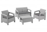 Keter - Лаунж зона Keter Corfu Set белый Лаунж зона Keter Corfu Set белый