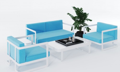Gardenini - Лаунж зона Gardenini Villino Blue Лаунж зона Gardenini Villino Blue