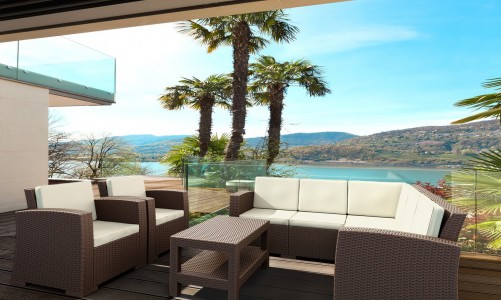 SiestaContract - Столик журнальный Siesta Contract Monaco Lounge Цвет: коричневый Столик журнальный Siesta Contract Monaco Lounge Цвет: коричневый