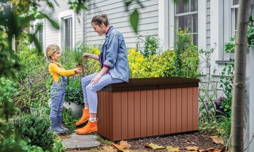 Keter - Сундук Keter Darwin Box 570 л коричневый Сундук Keter Darwin Box 570 л коричневый