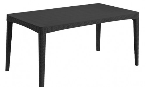 Стол Keter Girona table flat waves графит