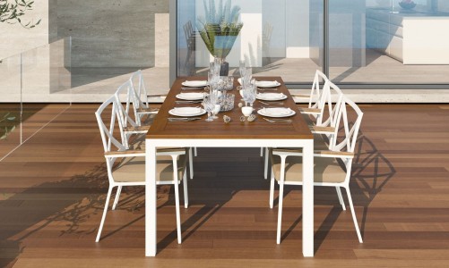 Обеденная зона Gardenini Bella Calma Beige 200