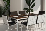 Gardenini - Обеденная зона Gardenini Bella Voglie Grey 180 Обеденная зона Gardenini Bella Voglie Grey 180