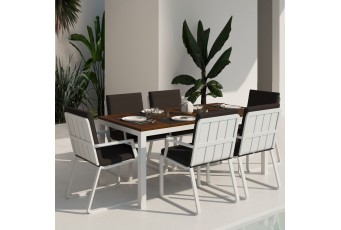 Обеденная зона Gardenini Bella Voglie Grey 180