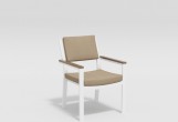 Обеденная зона Gardenini Bella White 220 Цвет: Антрацит