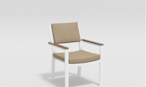 Обеденная зона Gardenini Bella White 220 Цвет: Антрацит