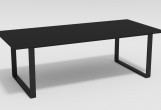 Gardenini - Обеденная зона Gardenini Voglie Carbon 220 Черный со стульями Voglie Armrest Обеденная зона Gardenini Voglie Carbon 220 Черный со стульями Voglie Armrest