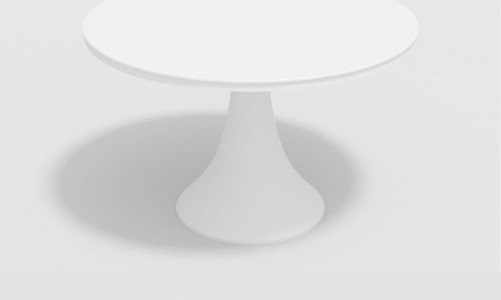 Gardenini - Стол Gardenini Vogle Round White Стол Gardenini Vogle Round White