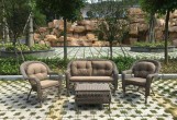 Lite - Комплект мебели из искусственного ротанга Lite Kavena Beige Комплект мебели из искусственного ротанга Lite Kavena Beige