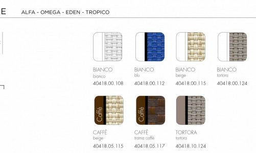 Козырек для лежака Nardi Alfa-Eden-Omega-Tropico Цвет: белый, тортора