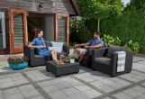 Keter - Столик с подушкой Keter Salta Table графит Столик с подушкой Keter Salta Table графит