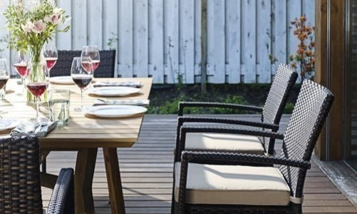 Joygarden - Обеденная группа Joygarden Modena 180 см на 6 персон со стульями Обеденная группа Joygarden Modena 180 см на 6 персон со стульями