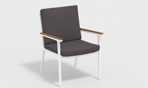 Gardenini - Обеденная зона Gardenini Bella Calma S 220 Цвет: Белый, антрацит Обеденная зона Gardenini Bella Calma S 220 Цвет: Белый, антрацит