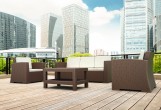 SiestaContract - Столик журнальный Siesta Contract Monaco Lounge Цвет: коричневый Столик журнальный Siesta Contract Monaco Lounge Цвет: коричневый