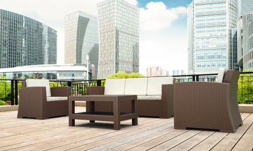SiestaContract - Столик журнальный Siesta Contract Monaco Lounge Цвет: коричневый Столик журнальный Siesta Contract Monaco Lounge Цвет: коричневый