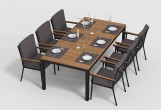 Gardenini - Обеденная зона Gardenini Bella Calma S 220 Цвет: Карбон, антрацит Обеденная зона Gardenini Bella Calma S 220 Цвет: Карбон, антрацит
