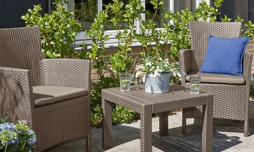 Keter - Лаунж зона Keter Rosario balcony set капучино Лаунж зона Keter Rosario balcony set капучино