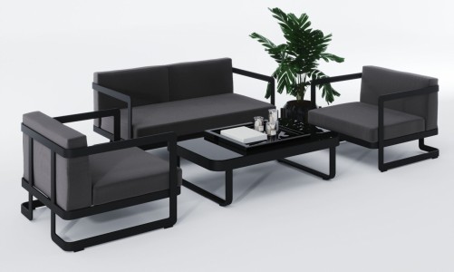 Лаунж зона Gardenini Villino Dark