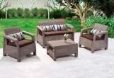 Keter - Лаунж зона Keter Corfu Triple set капучино Лаунж зона Keter Corfu Triple set капучино