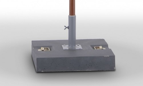 4SIS - Зонт на центральной деревянной опоре 4SIS Джулия 4x3 Зонт на центральной деревянной опоре 4SIS Джулия 4x3