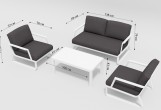 Gardenini - Лаунж зона Gardenini Voglie White Лаунж зона Gardenini Voglie White