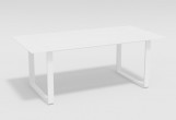 Обеденная зона Gardenini Voglie White 180 Антрацит со стульями Voglie