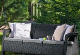 Диван Keter Corfu love seat max графит