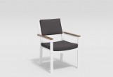 Gardenini - Обеденная зона Gardenini Bella Calma S 180 Цвет: Белый, антрацит Обеденная зона Gardenini Bella Calma S 180 Цвет: Белый, антрацит