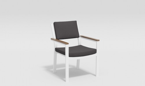 Gardenini - Обеденная зона Gardenini Bella Calma S 180 Цвет: Белый, антрацит Обеденная зона Gardenini Bella Calma S 180 Цвет: Белый, антрацит
