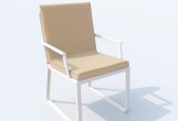 IdealPatio - Обеденная группа Ideal Patio Tella Alba 200 Цвет: белый, бежевый Обеденная группа Ideal Patio Tella Alba 200 Цвет: белый, бежевый