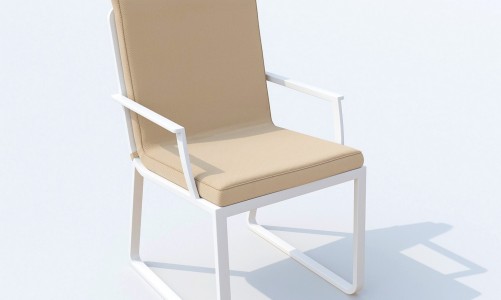 IdealPatio - Обеденная группа Ideal Patio Tella Alba 200 Цвет: белый, бежевый Обеденная группа Ideal Patio Tella Alba 200 Цвет: белый, бежевый