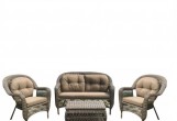 Lite - Комплект мебели из искусственного ротанга Lite Kavena Beige Комплект мебели из искусственного ротанга Lite Kavena Beige