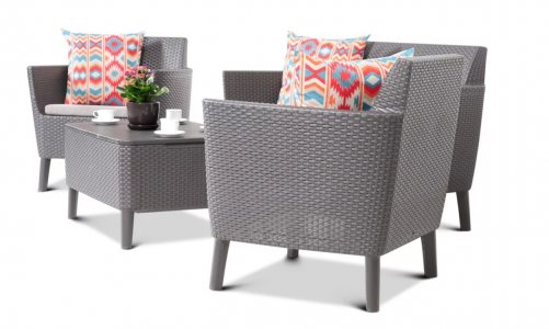 Keter - Лаунж зона Keter Salemo balcony set капучино Лаунж зона Keter Salemo balcony set капучино