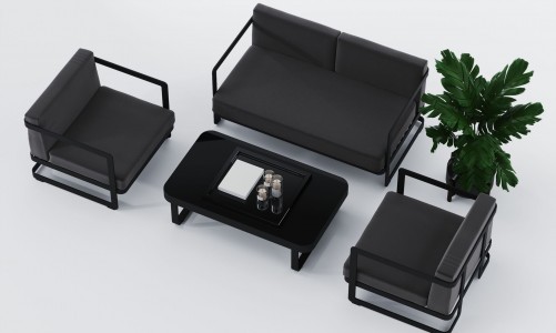 Лаунж зона Gardenini Villino Grey