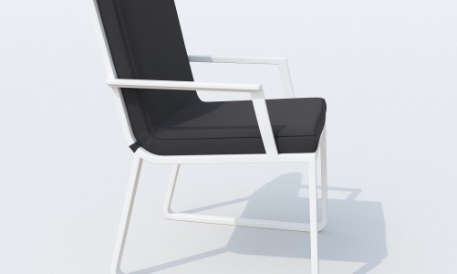 IdealPatio - Стул Ideal Patio Alba Цвет: белый, антрацит Стул Ideal Patio Alba Цвет: белый, антрацит