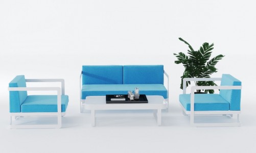 Gardenini - Лаунж зона Gardenini Villino Blue Лаунж зона Gardenini Villino Blue